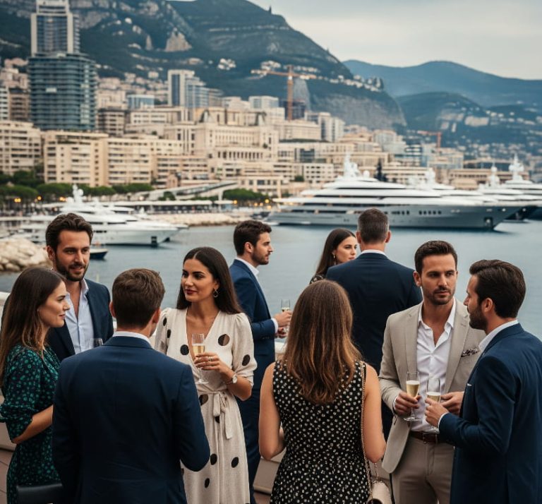 Elite networking in monaco