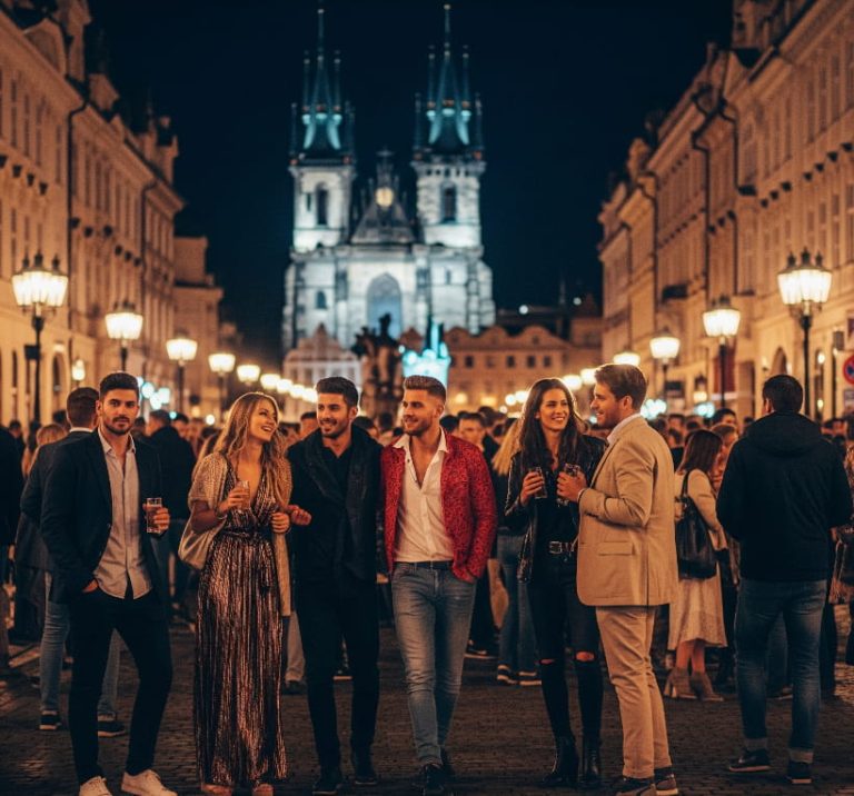 Nightlife and seduction in prague