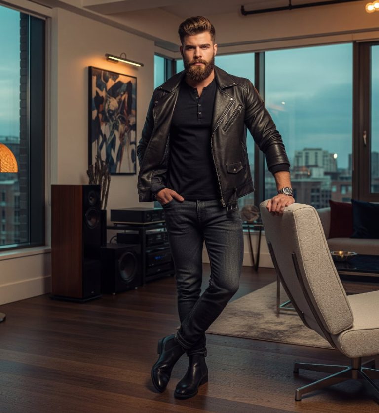 Brutal masculine man